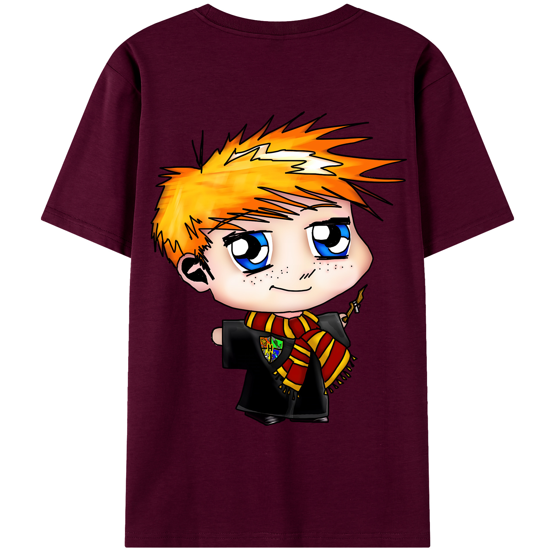 （画像用） Harry Potter ハリー・ポッターシリーズ レディース半袖Tシャツ(バックプリント)